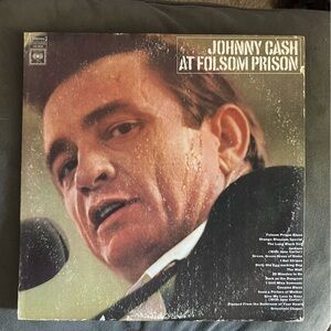 Two Johnny Cash Albums - Johnny Cash at Folsom Prison and The Walls of Prison